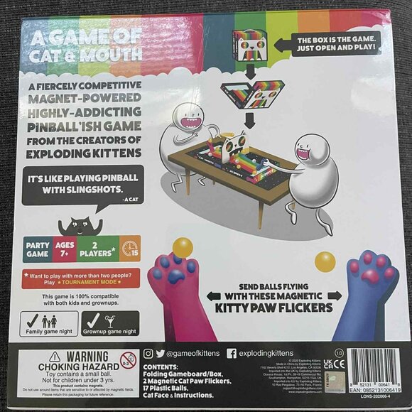 UNOPENED A Game of Cat and Mouth by Exploding Kittens - Picture 3 of 5